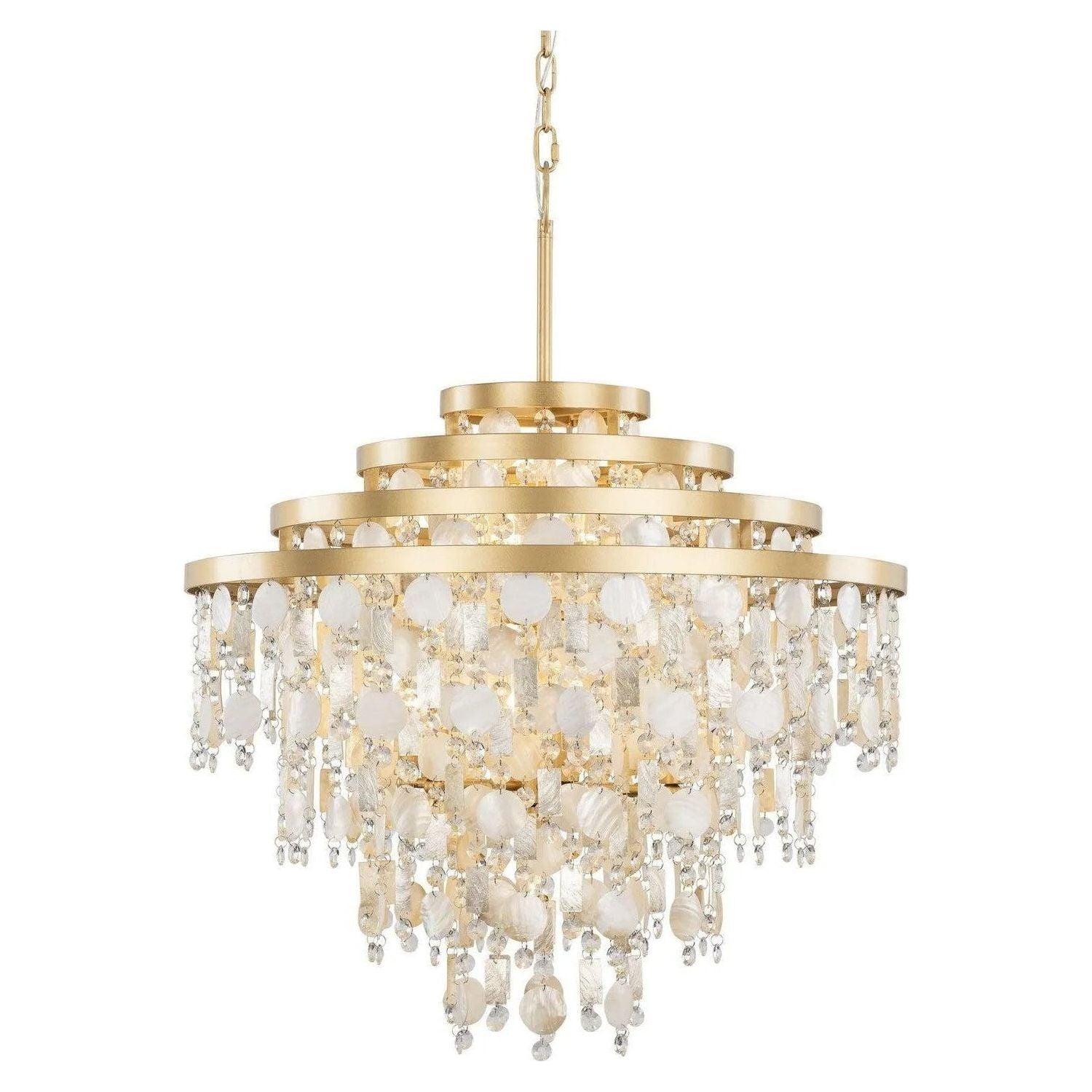 Varaluz - Kalani Chandelier - 377C10FG - Canada Light Shop