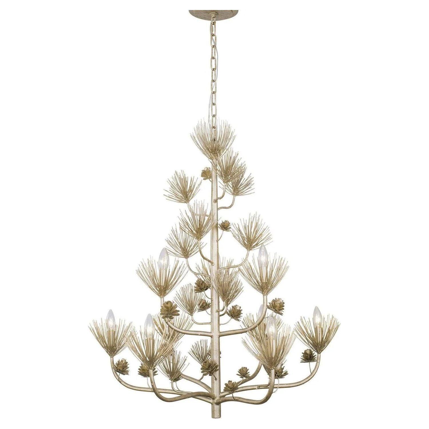 Varaluz - Pinion Chandelier - 365C09ZG - Canada Light Shop