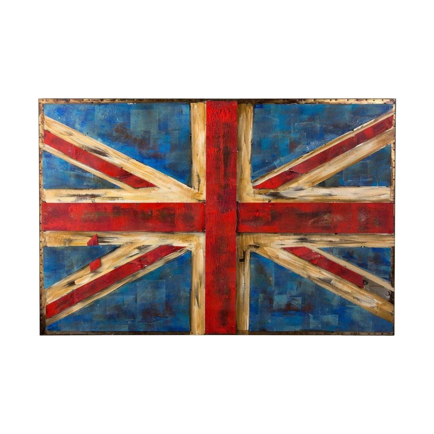 Varaluz - Retrograde Union Jack Wall Art - 4DWA0104 - Canada Light Shop