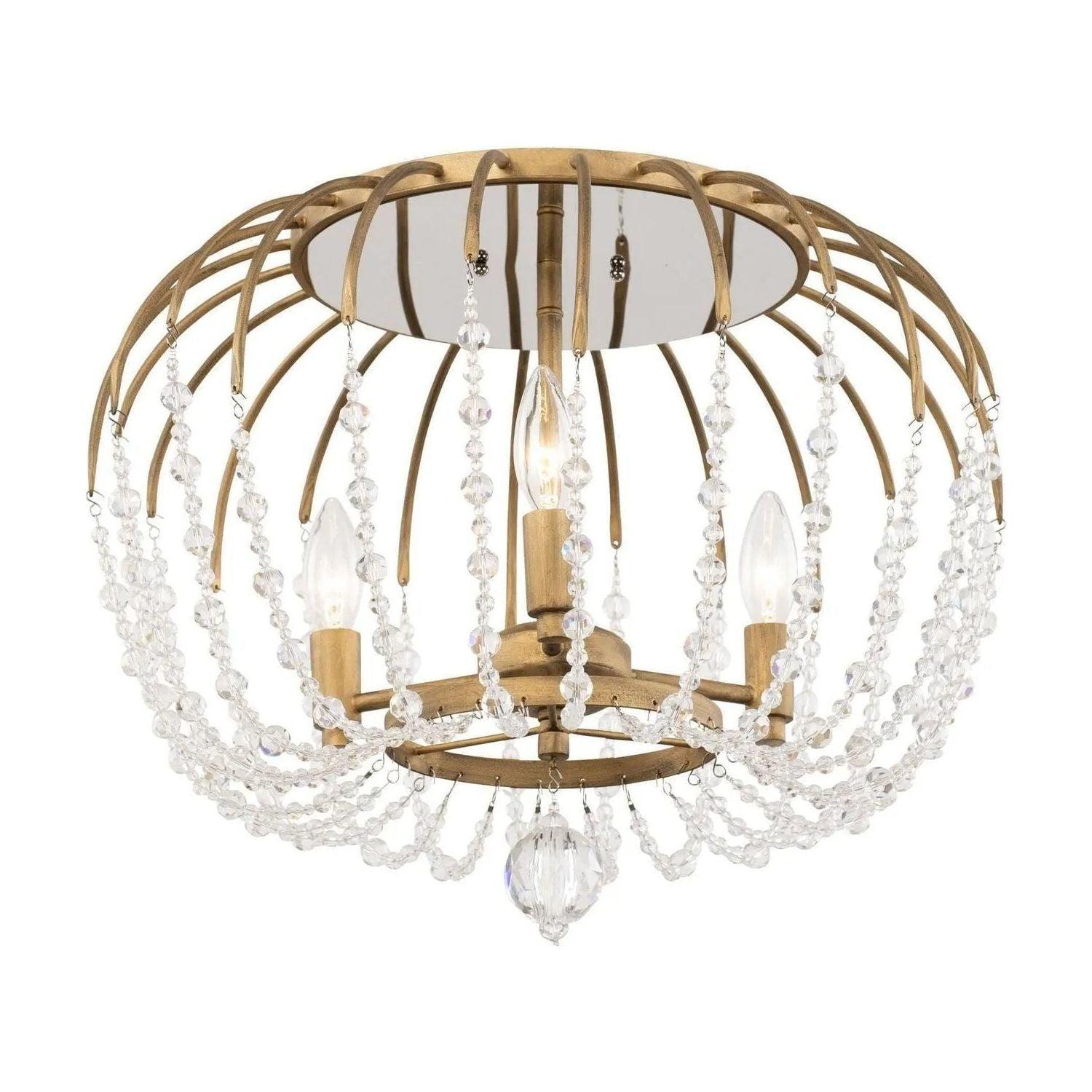Varaluz - Voliere Semi-Flush Mount - 343S03HG - Canada Light Shop