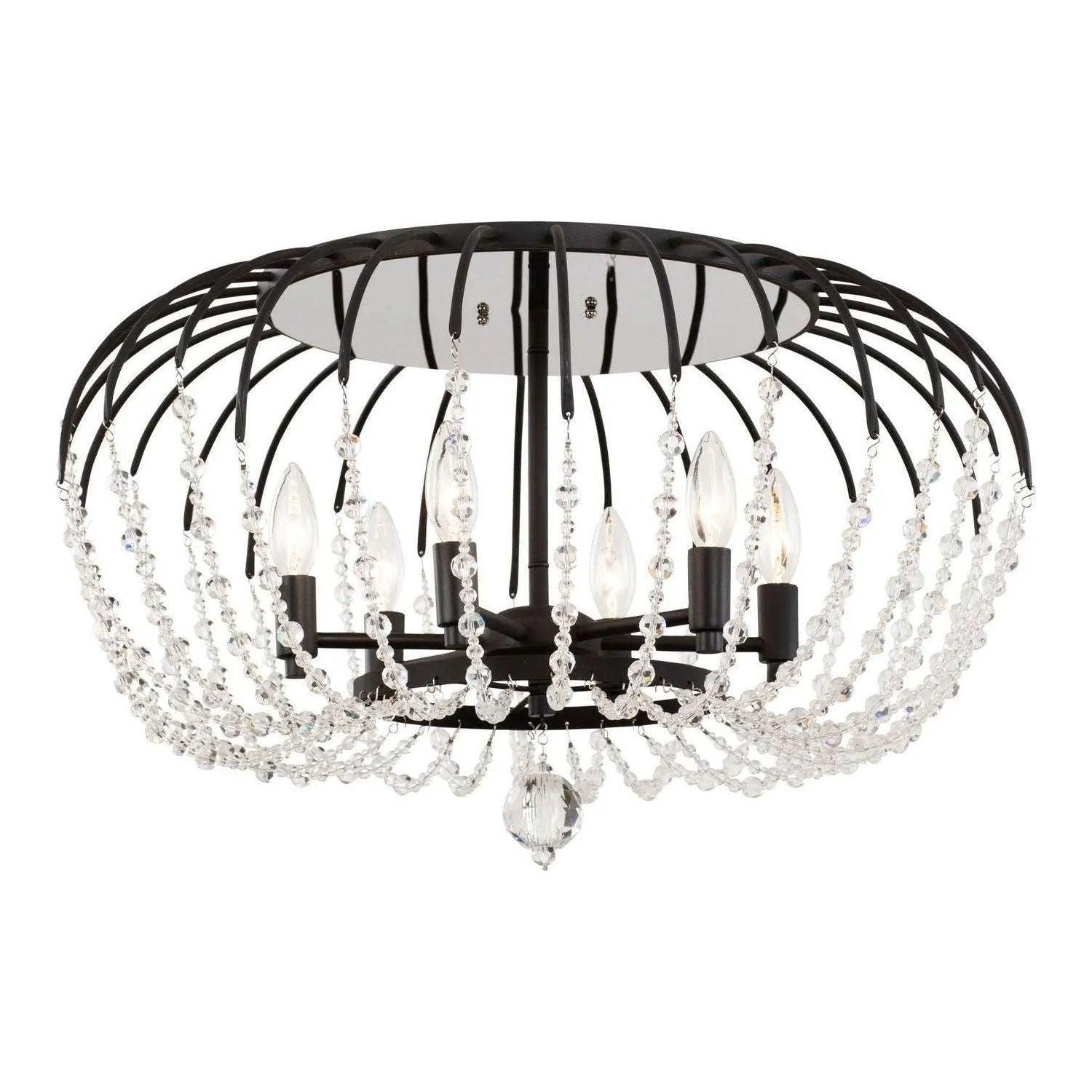 Varaluz - Voliere Semi-Flush Mount - 343S06MB - Canada Light Shop