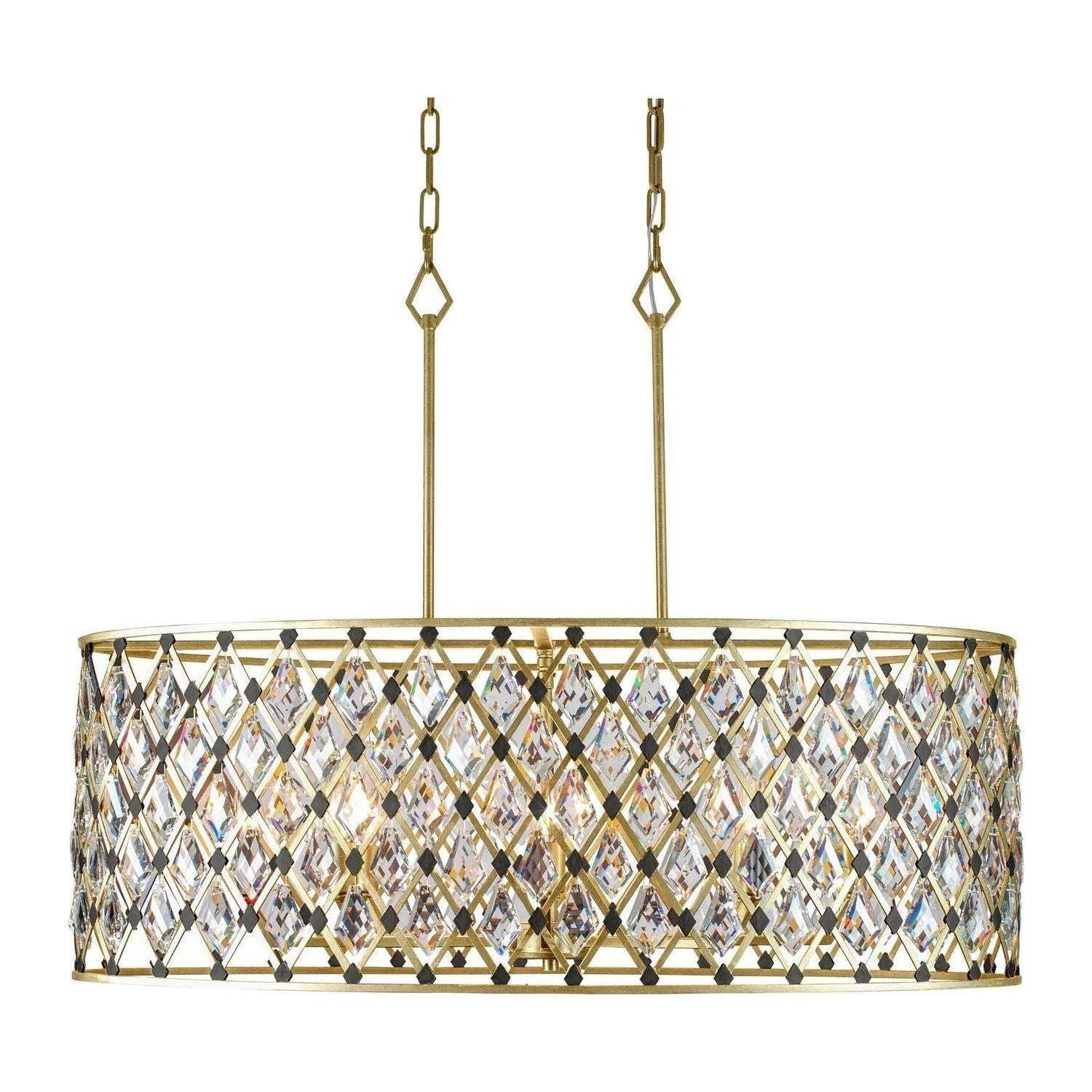 Varaluz - Windsor Linear Pendant - 345N08FGMB - Canada Light Shop