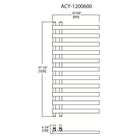 Vernon Towel Warmers - Atlantic City Towel Warmer - ACY-0800600-PC - Canada Light Shop