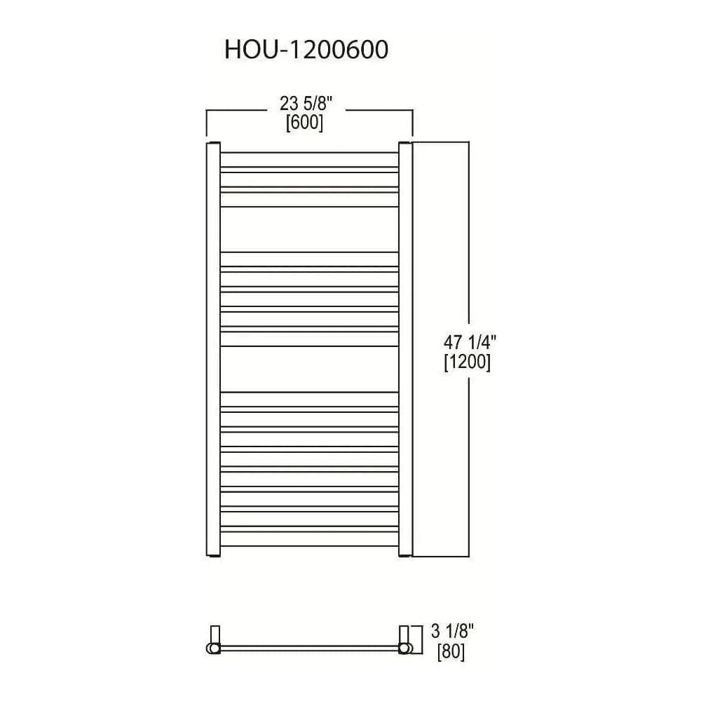 Vernon Towel Warmers - Houston Towel Warmer - HOU-0800600-PC - Canada Light Shop