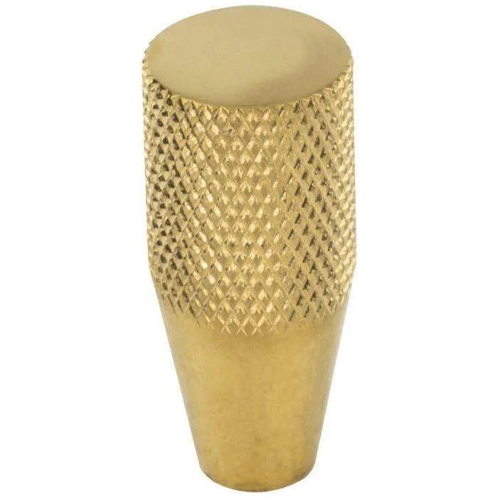 Vesta Fine Hardware - Beliza Conical Knurled Knob - V7404ULB - Canada Light Shop