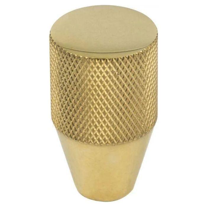 Vesta Fine Hardware - Beliza Conical Knurled Knob - V7405ULB - Canada Light Shop
