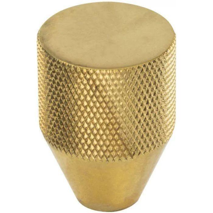 Vesta Fine Hardware - Beliza Conical Knurled Knob - V7407ULB - Canada Light Shop