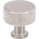 Vesta Fine Hardware - Beliza Cylinder Knurled Knob - V7400BSN - Canada Light Shop