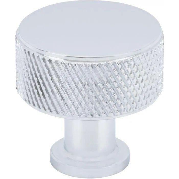 Vesta Fine Hardware - Beliza Cylinder Knurled Knob - V7400PC - Canada Light Shop