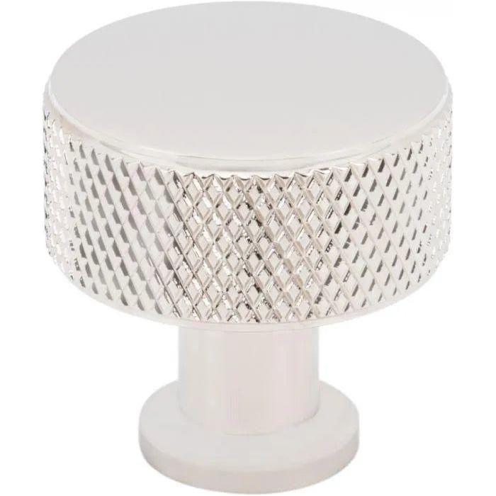 Vesta Fine Hardware - Beliza Cylinder Knurled Knob - V7400PN - Canada Light Shop