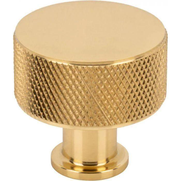 Vesta Fine Hardware - Beliza Cylinder Knurled Knob - V7402PB - Canada Light Shop