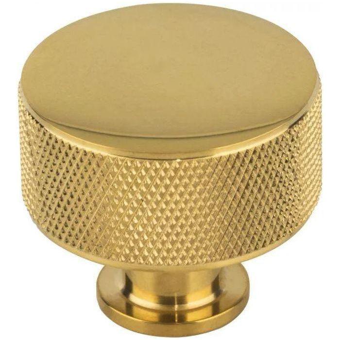 Vesta Fine Hardware - Beliza Cylinder Knurled Knob - V7403ULB - Canada Light Shop