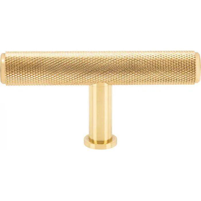 Vesta Fine Hardware - Beliza Knurled T Knob - V7408PB - Canada Light Shop