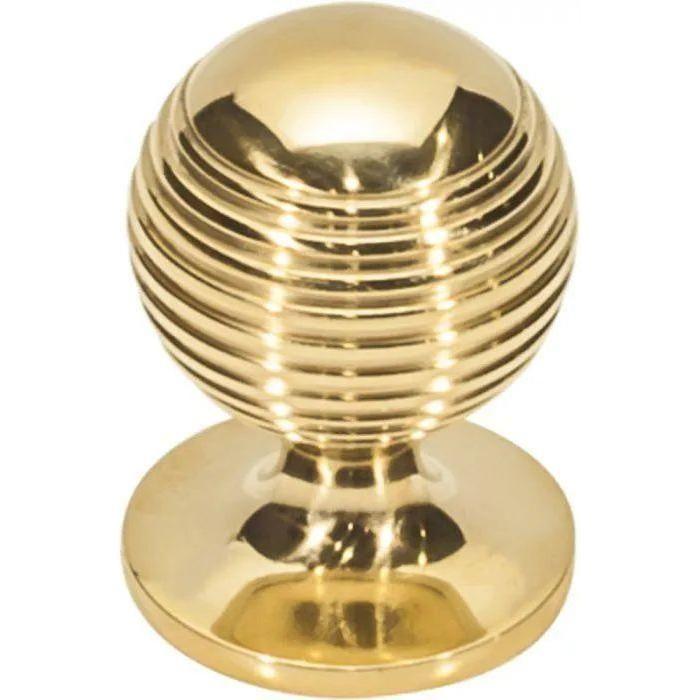 Vesta Fine Hardware - Divina Round Rimmed Knob - V7711ULB - Canada Light Shop