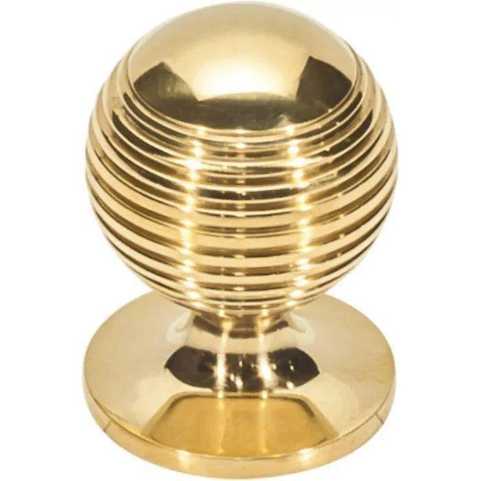 Vesta Fine Hardware - Divina Round Rimmed Knob - V7712ULB - Canada Light Shop