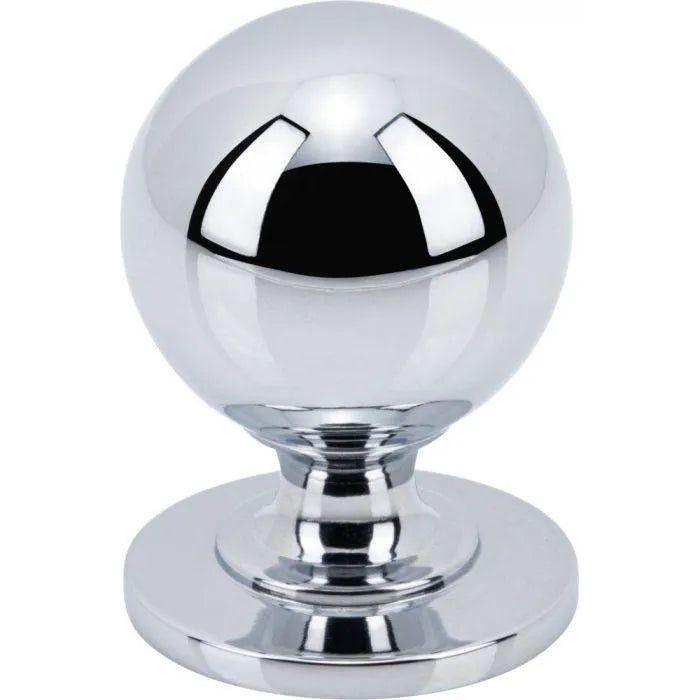 Vesta Fine Hardware - Divina Round Smooth Knob - V7700PC - Canada Light Shop