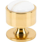 Vesta Fine Hardware - Firesky Calacatta Gold Knob - V7556PB - Canada Light Shop