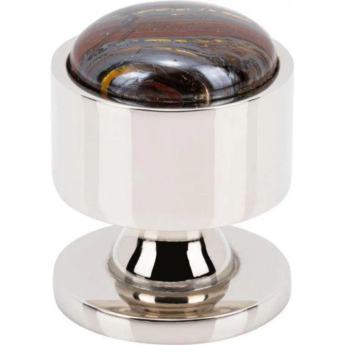 Vesta Fine Hardware - Firesky Iron Tiger Eye Knob - V7561PN - Canada Light Shop
