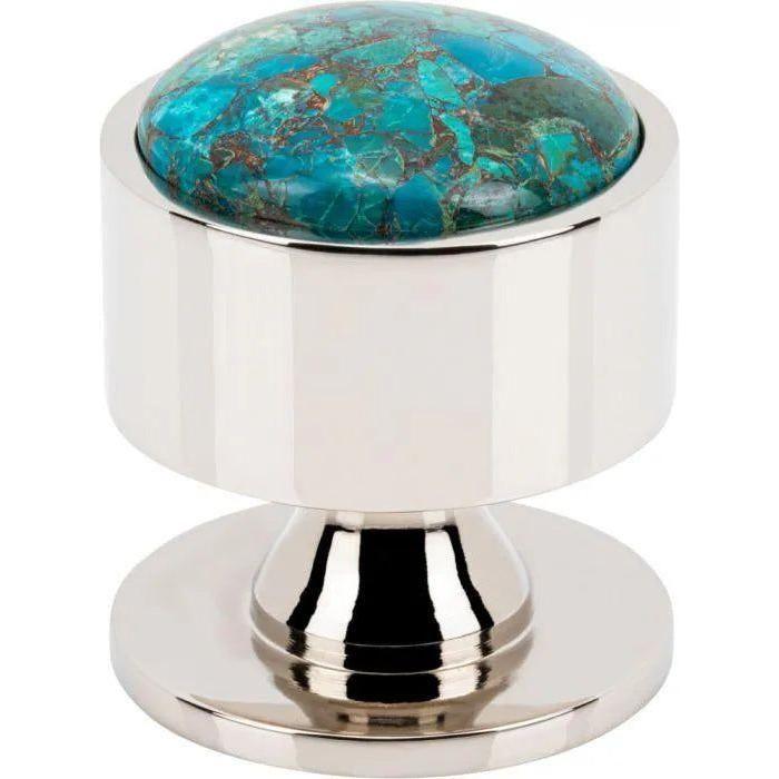 Vesta Fine Hardware - Firesky Mohave Blue Knob - V7555PN - Canada Light Shop