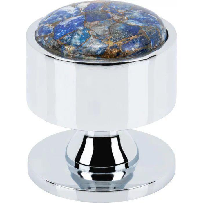 Vesta Fine Hardware - Firesky Mohave Lapis Knob - V7550PC - Canada Light Shop