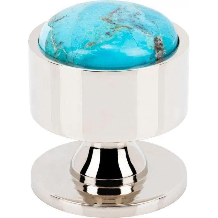 Vesta Fine Hardware - Firesky Mohave Turquoise Knob - V7554PN - Canada Light Shop