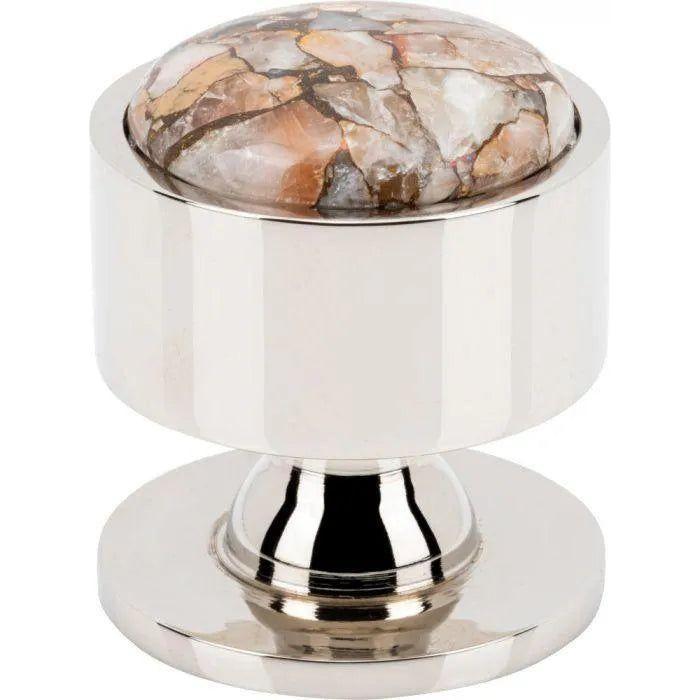 Vesta Fine Hardware - Firesky Mohave Yellow Knob - V7552PN - Canada Light Shop