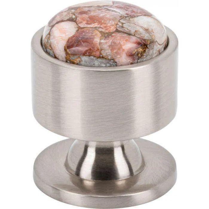 Vesta Fine Hardware - Firesky Mohave Yellow Knob - V7562BSN - Canada Light Shop