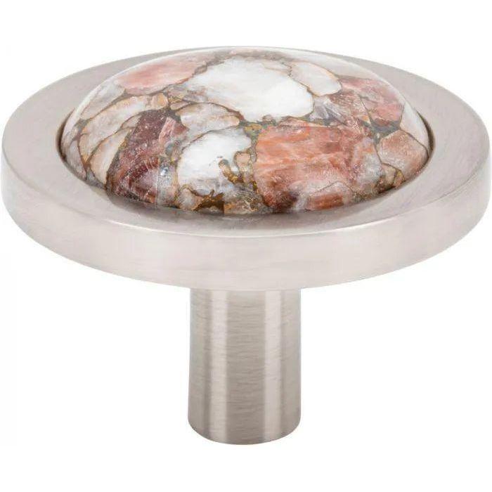 Vesta Fine Hardware - Firesky Mohave Yellow Knob - V7582BSN - Canada Light Shop