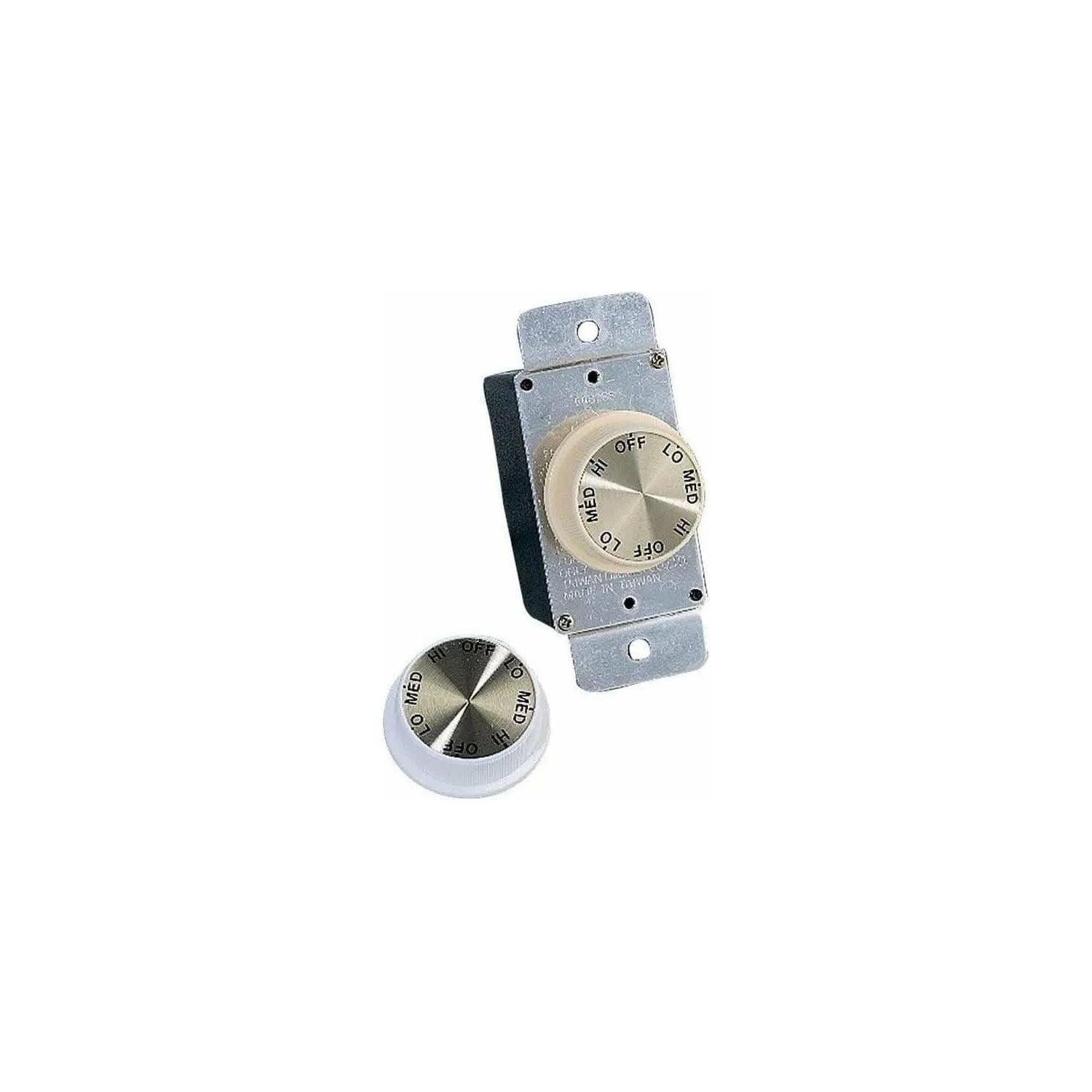 Visual Comfort Fan Collection - 3-Speed Rotary Wall Control - ESWC-1 - Canada Light Shop