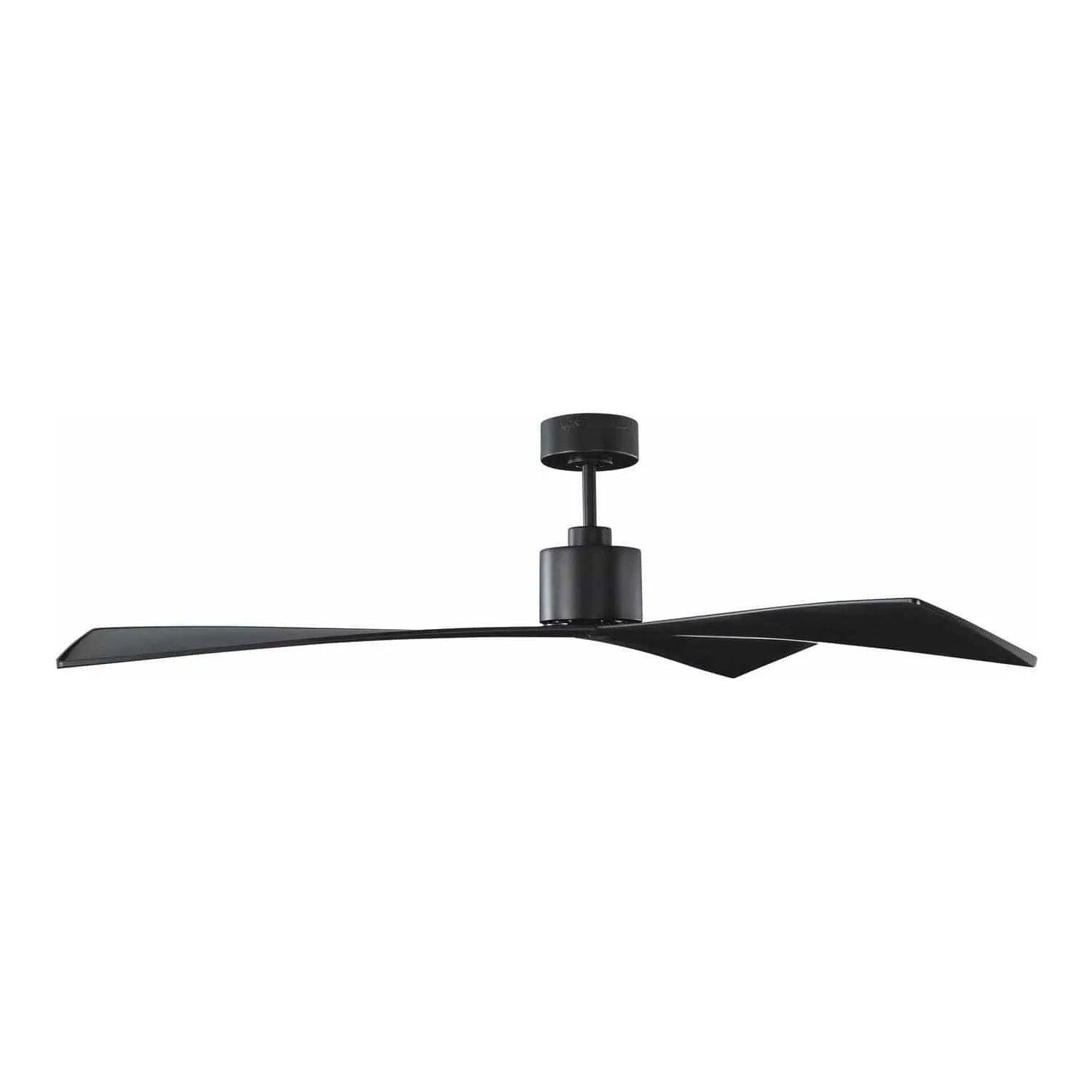 Visual Comfort Fan Collection - Adler 60" Ceiling Fan - 3ADR60BKBK - Canada Light Shop