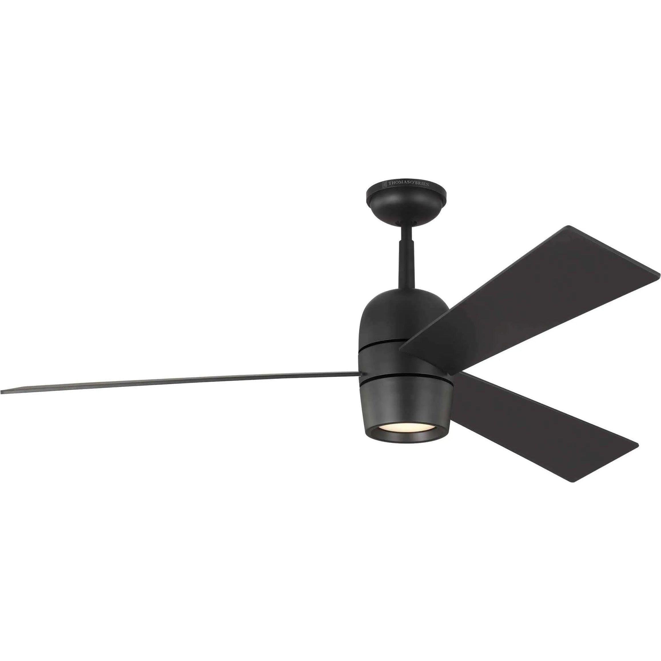 Visual Comfort Fan Collection - Alba LED 60" Ceiling Fan - 3ALBR60MBKD - Canada Light Shop