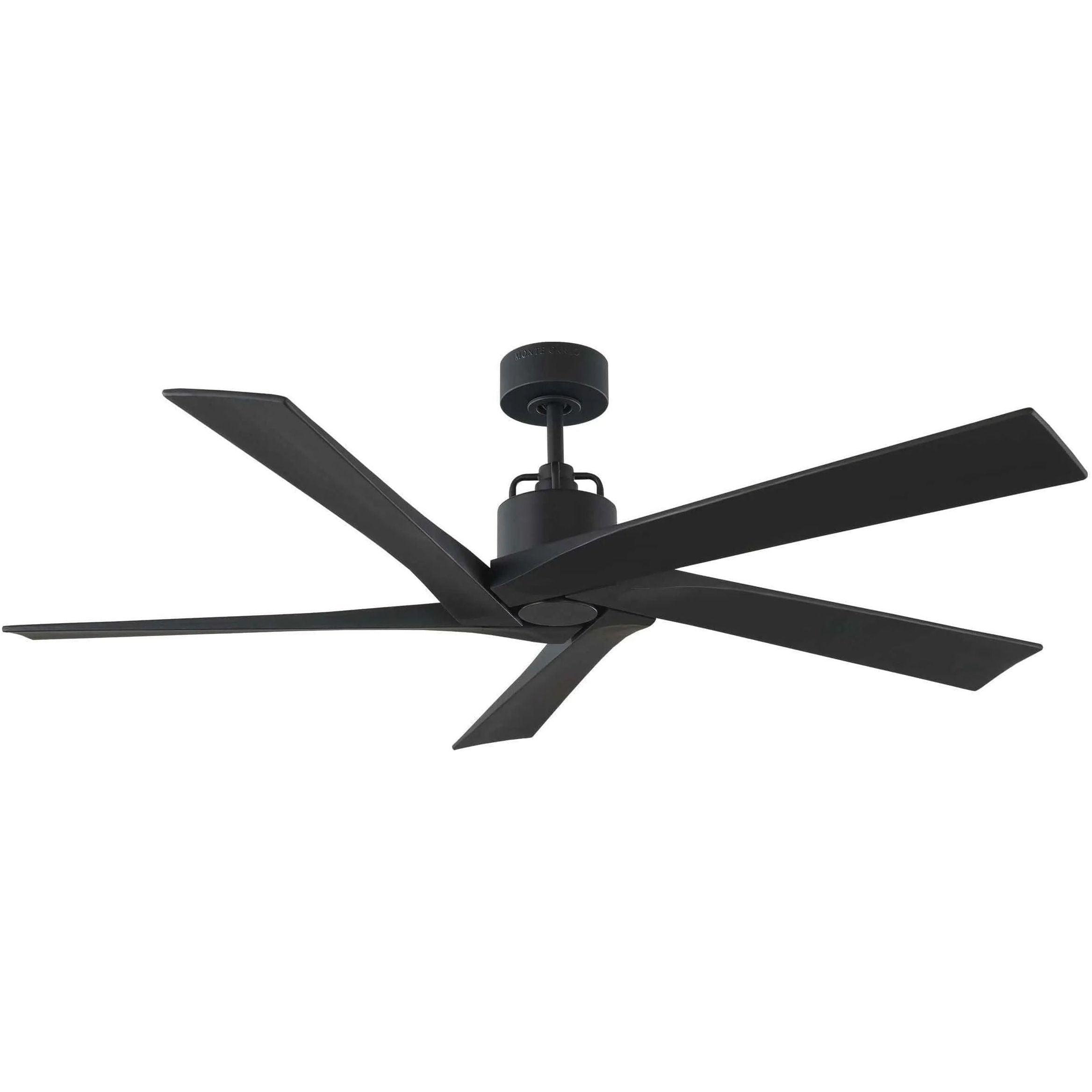 Visual Comfort Fan Collection - Aspen Ceiling Fan - 5ASPR56MBK - Canada Light Shop