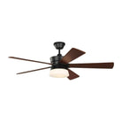Visual Comfort Fan Collection - Atlantic 56" Ceiling Fan - 5ATR56MBKD - Canada Light Shop