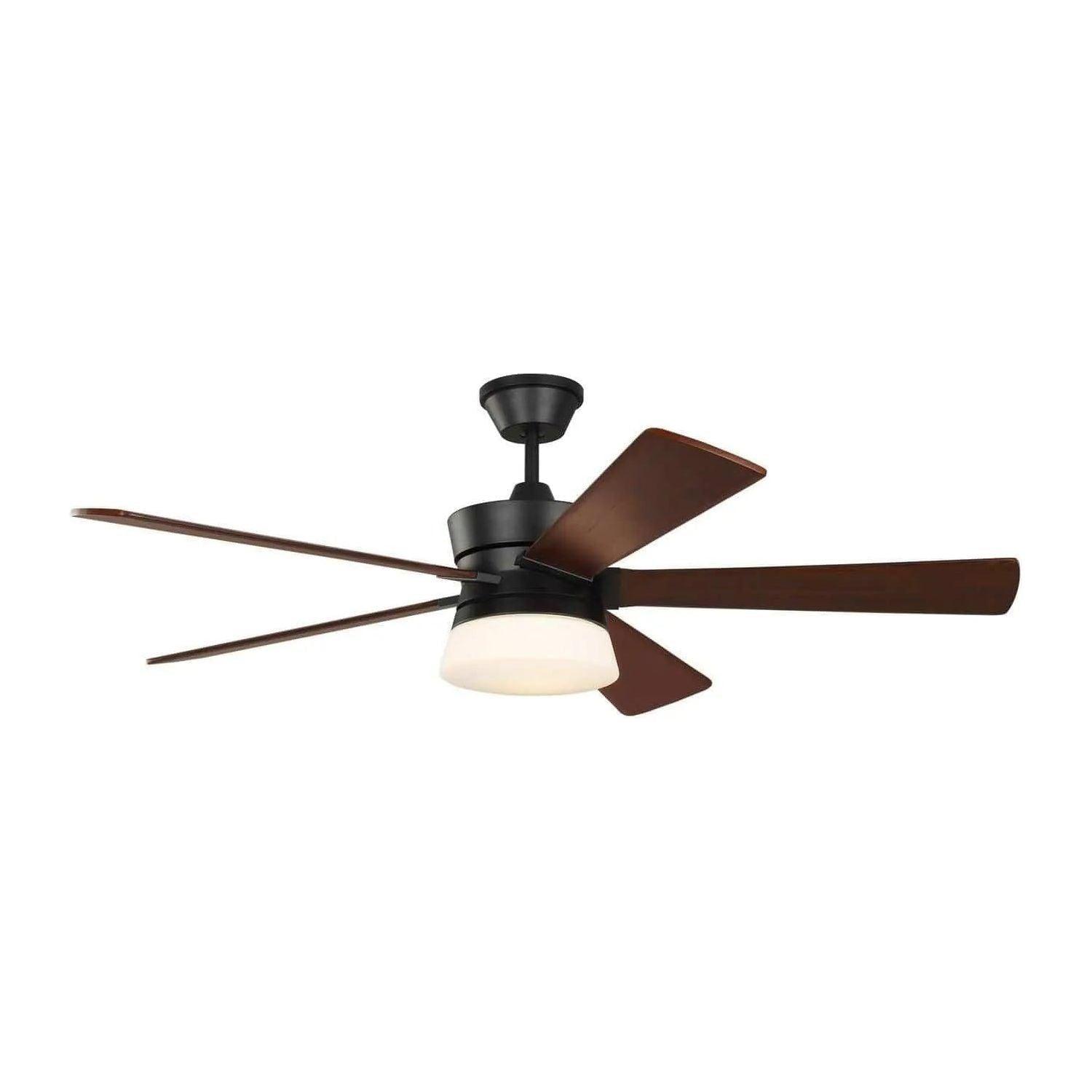 Visual Comfort Fan Collection - Atlantic 56" Ceiling Fan - 5ATR56MBKD - Canada Light Shop