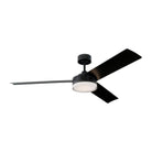 Visual Comfort Fan Collection - Cirque 56" Ceiling Fan - 3CQR56MBKD - Canada Light Shop