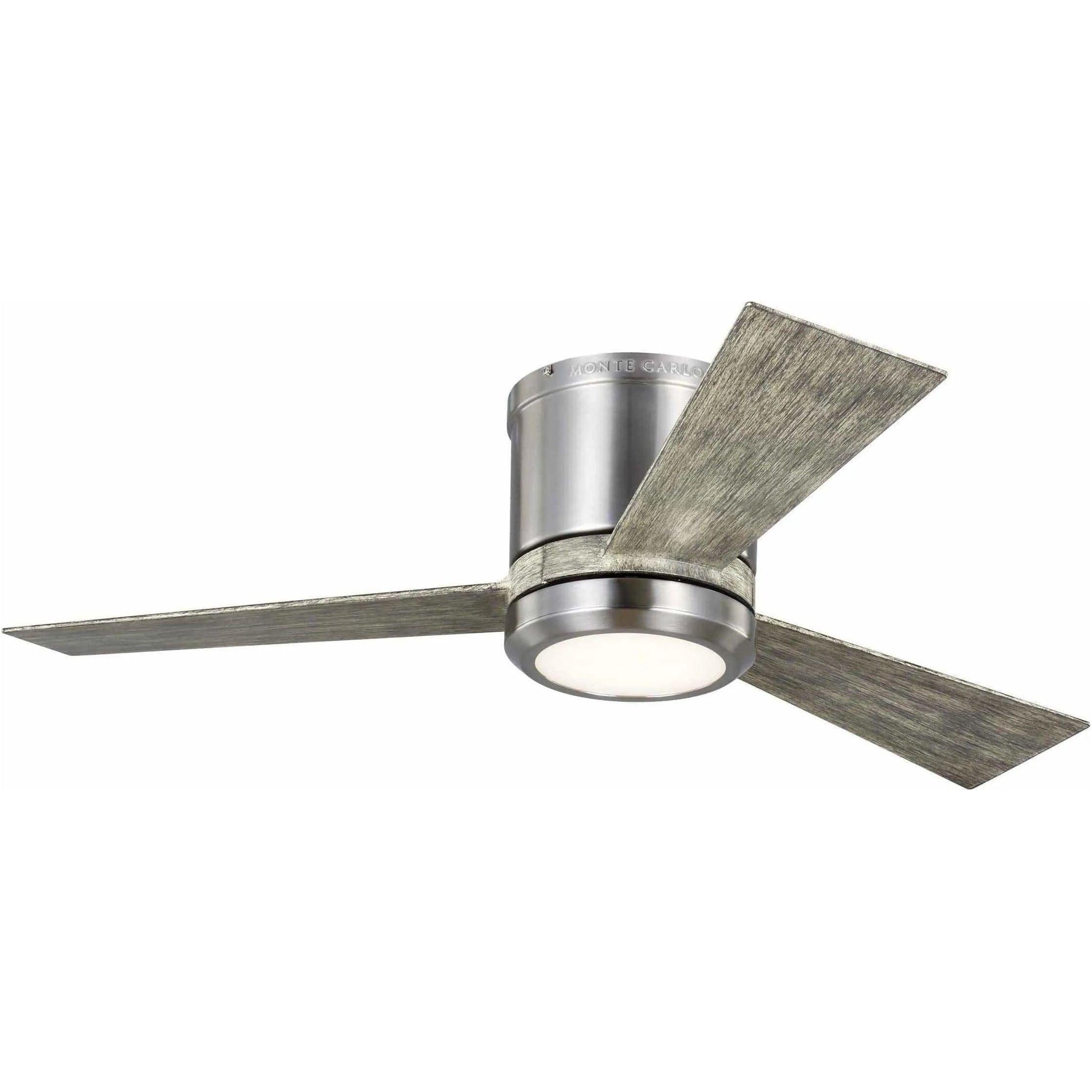 Visual Comfort Fan Collection - Clarity II 42" Ceiling Fan - 3CLYR42BSLGD-V1 - Canada Light Shop
