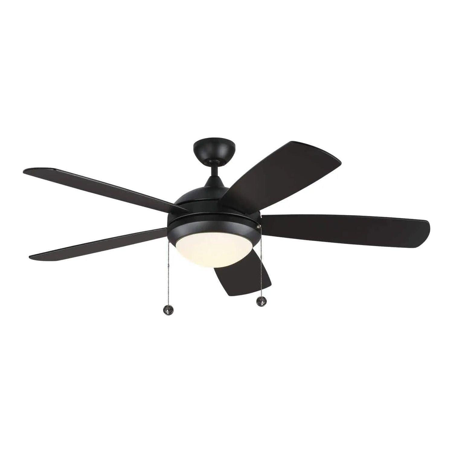 Visual Comfort Fan Collection - Discus Classic 52" Ceiling Fan - 5DIC52BKD-V1 - Canada Light Shop