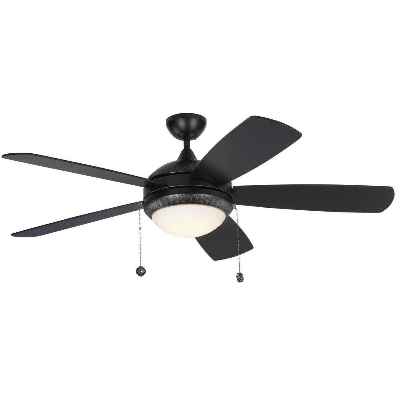 Visual Comfort Fan Collection - Discus Ornate 52" Ceiling Fan - 5DIO52BKD - Canada Light Shop