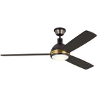 Visual Comfort Fan Collection - Hicks 60" Ceiling Fan - 3HCKR60BNZHABD - Canada Light Shop