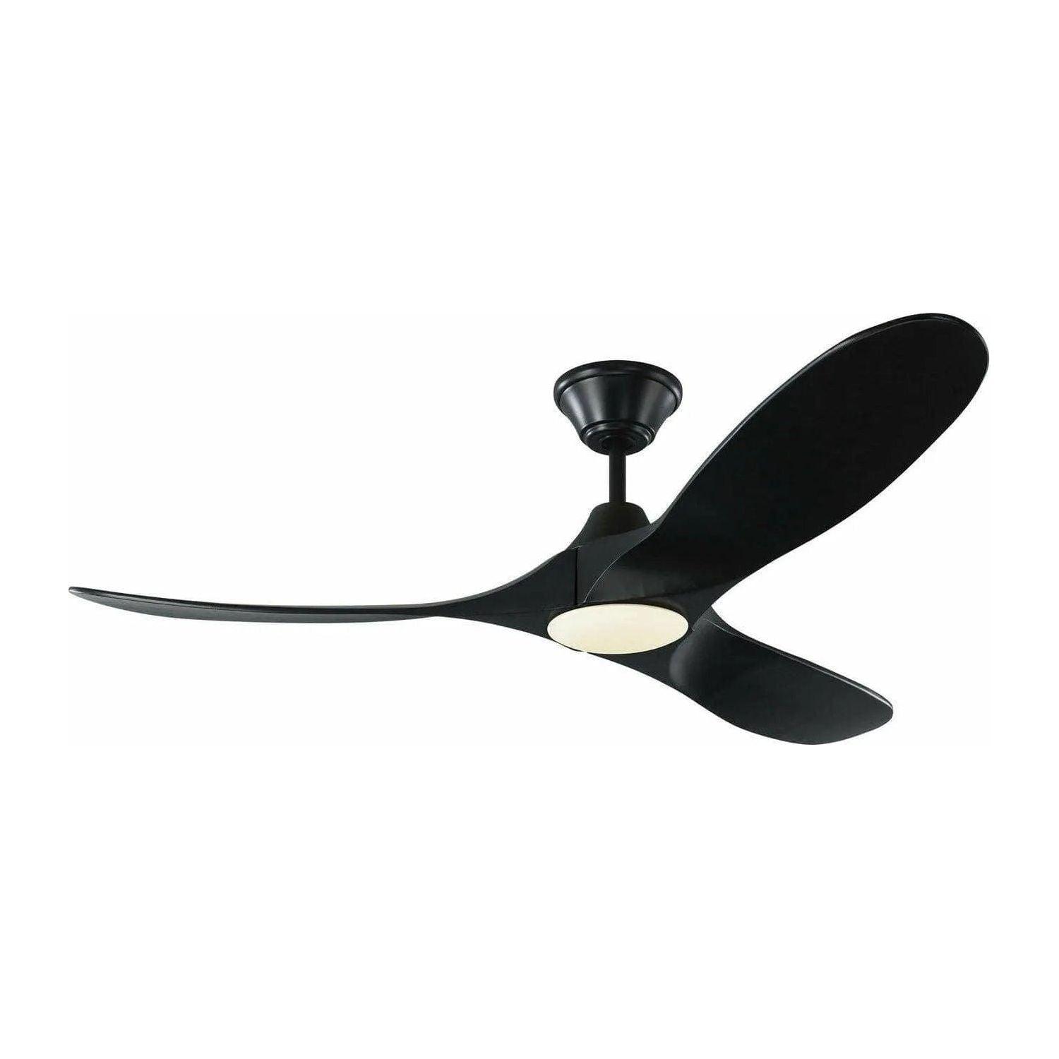 Visual Comfort Fan Collection - Maverick Ceiling Fan - 3MAVR52BKBKD - Canada Light Shop