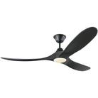 Visual Comfort Fan Collection - Maverick Ceiling Fan - 3MAVR60BKBKD - Canada Light Shop