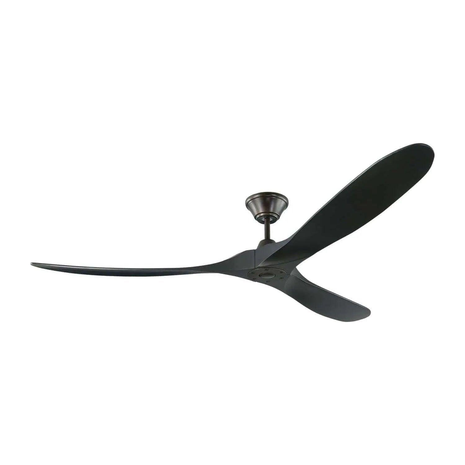 Visual Comfort Fan Collection - Maverick Ceiling Fan - 3MAVR70BKBK - Canada Light Shop