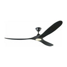 Visual Comfort Fan Collection - Maverick Ceiling Fan - 3MAVR70BKBKD - Canada Light Shop