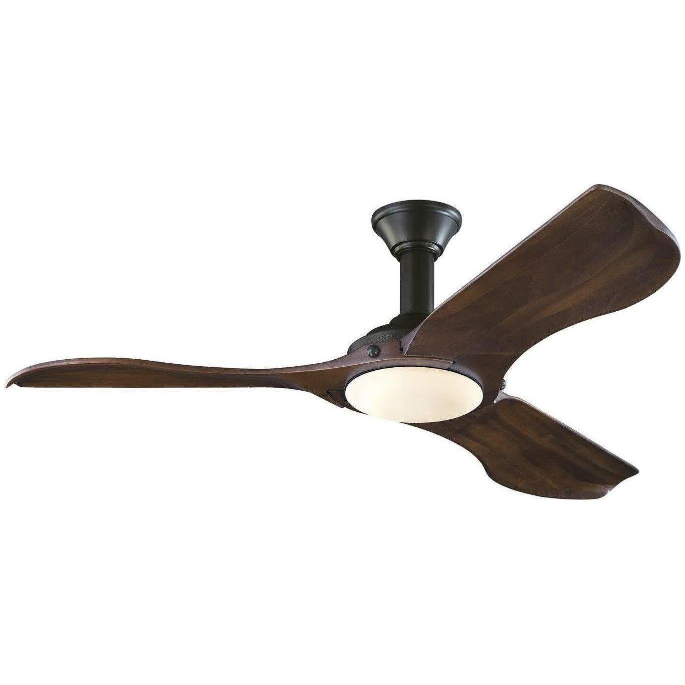 Visual Comfort Fan Collection - Minimalist 56" Ceiling Fan - 3MNLR56BKD-V1 - Canada Light Shop