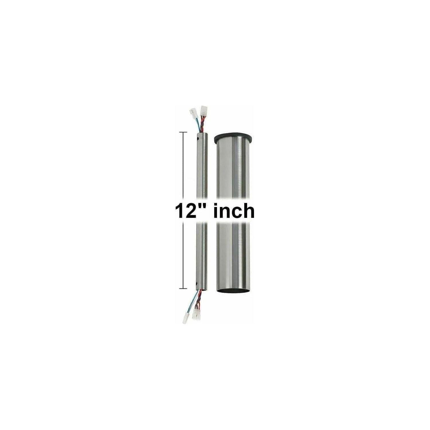 Visual Comfort Fan Collection - Minimalist Downrod - DRM12BS - Canada Light Shop