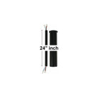 Visual Comfort Fan Collection - Minimalist Downrod - DRM24BK - Canada Light Shop
