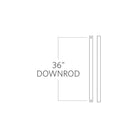 Visual Comfort Fan Collection - Minimalist Downrod - DRM36AGP - Canada Light Shop