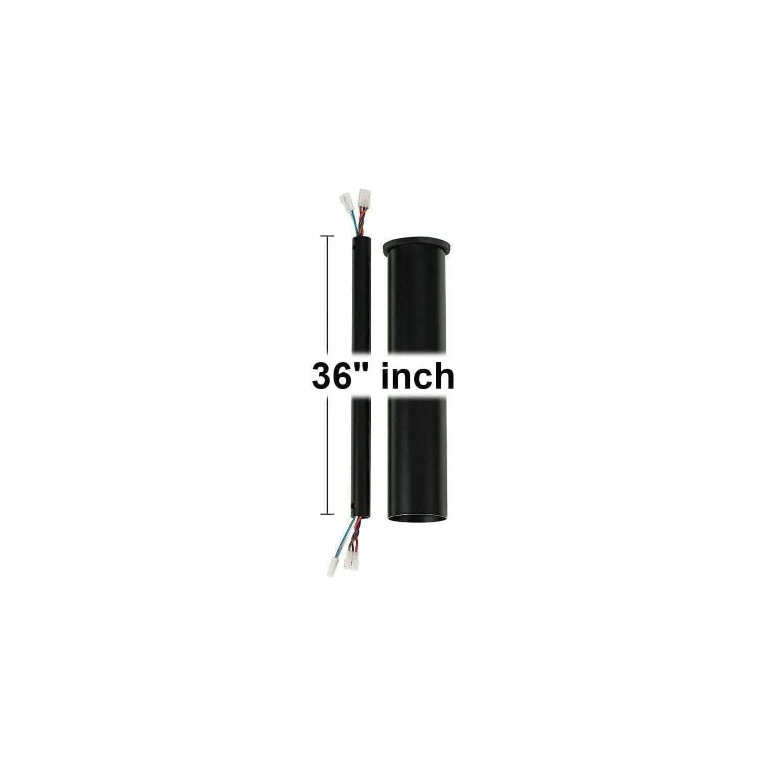 Visual Comfort Fan Collection - Minimalist Downrod - DRM36BK - Canada Light Shop