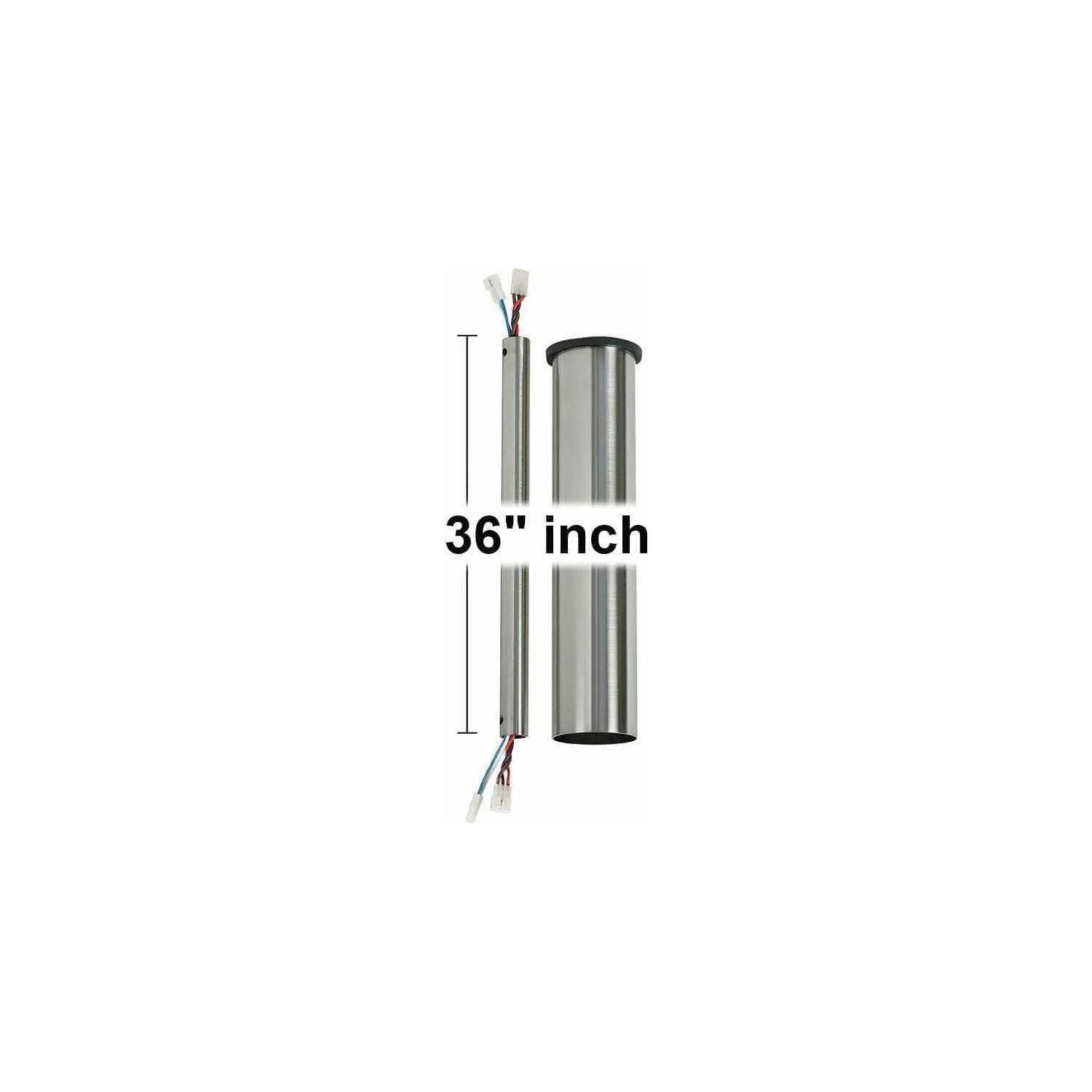 Visual Comfort Fan Collection - Minimalist Downrod - DRM36BS - Canada Light Shop