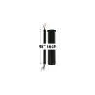 Visual Comfort Fan Collection - Minimalist Downrod - DRM48BK - Canada Light Shop